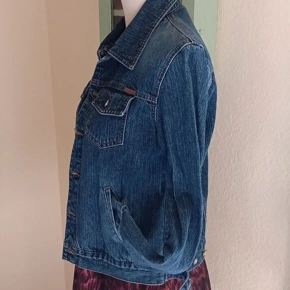 Calvin Klein Jeans Jacket . Coastal Cowgirl. Western. - Picture 4 of 9